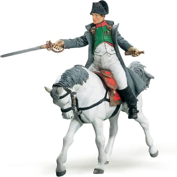 Figurine Napoléon PAPO - Figurine peinte à la main - 9 cm - Enfant 3 ans et plus-3