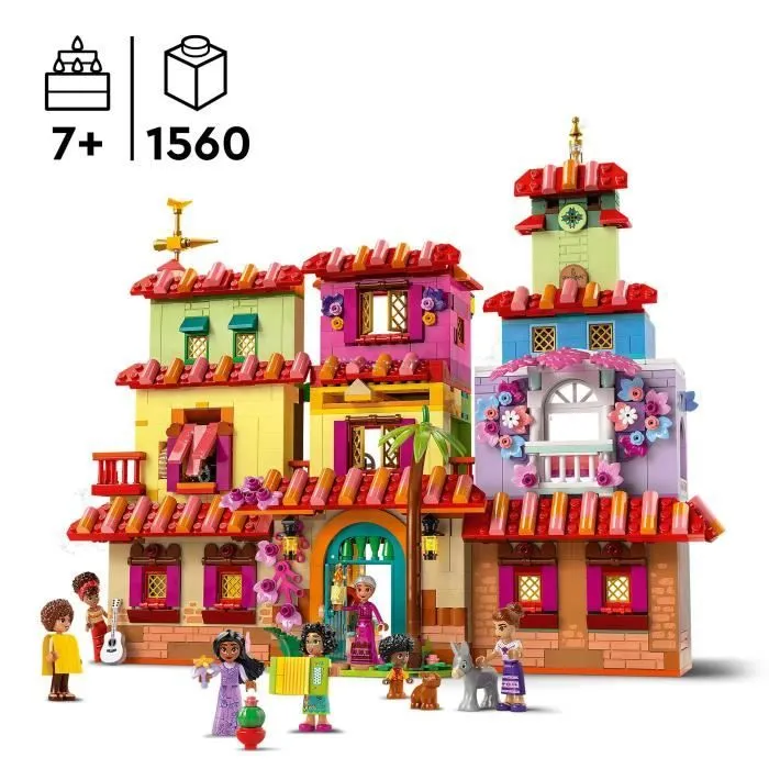 LEGO® Disney 43245 Encanto La maison magique des Madrigal, jouet avec la poupée Mirabel-1