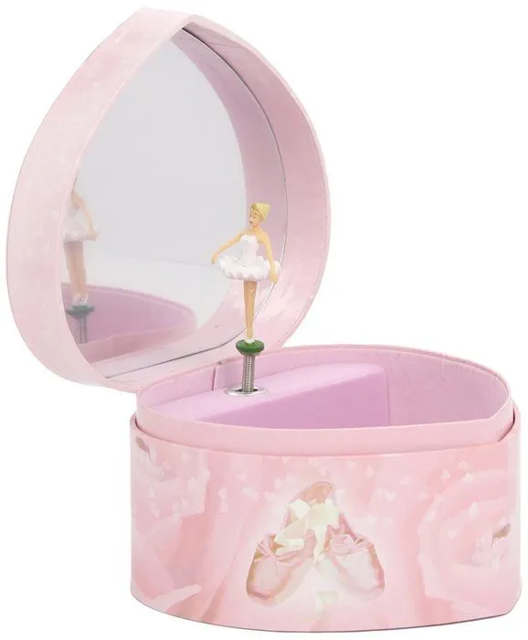 Boite à musique TROUSSELIER - Danseuse étoile - Rose-1