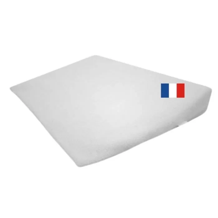 Plan incliné bébé - EASY DORT - pour berceau et landau - bouclette bambou - 30x35 cm-0