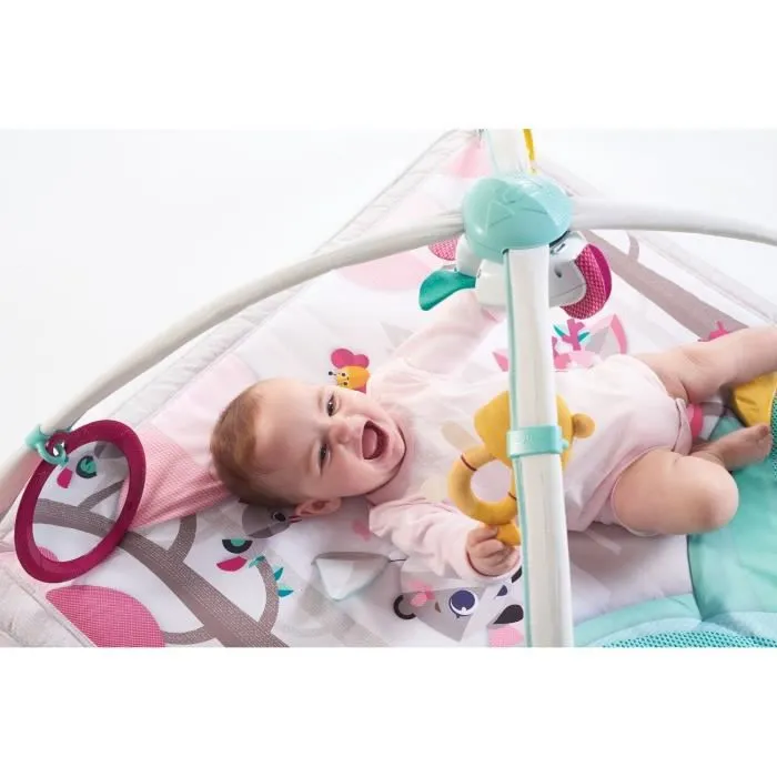 Tiny Love Tapis d'éveil bébé Fille Musical, Dès la naissance, Collection Princesse, 88 x 78 cm-2
