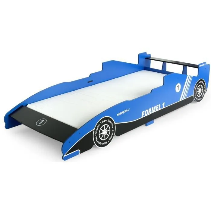 Lit avec matelas Bolid F1 200x90 cm-2