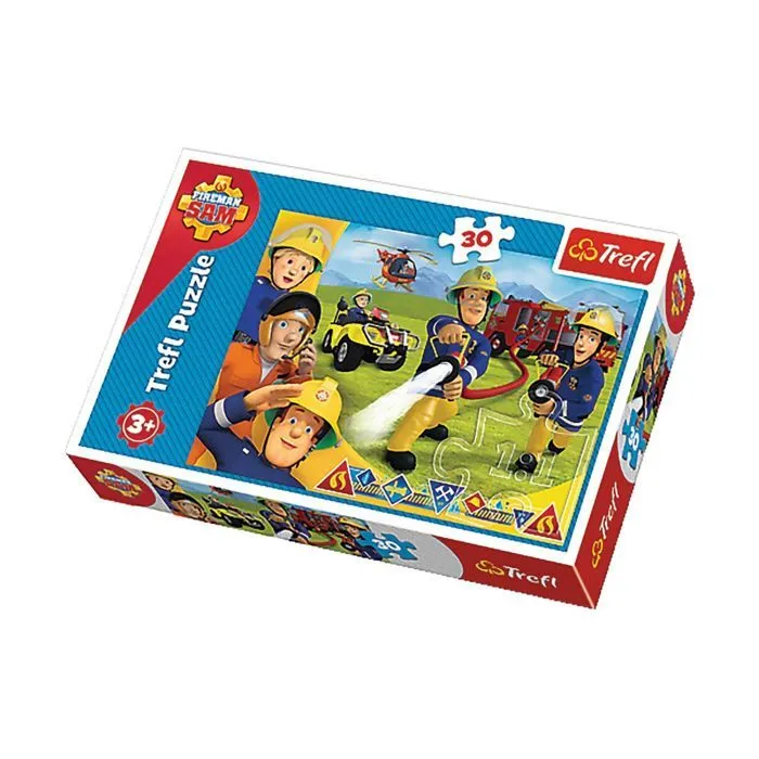 Imagin - Puzzle Sam le pompier - + 3 ans - 30 pièces-0