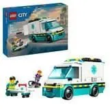 LEGO City 60451 L’ambulance de secours - Jouet de construction pour garçon dès 5 ans-0