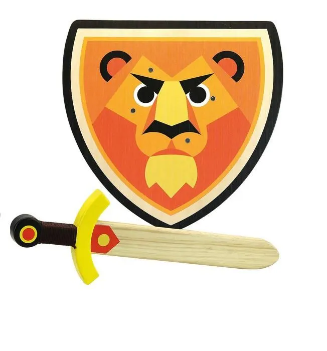 Vilac - Set bouclier et épée Lion-0