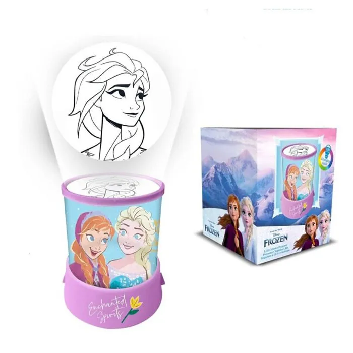 Veilleuse projecteur - Elsa - La Reine des Neiges - 19 cm-0