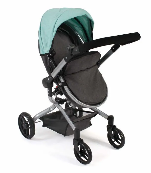 Landau - poussette Bayer chic - 593-42 - Poussette pour poupee Yolo 2 en 1 pour Enfants de 4 a 8 Ans-3