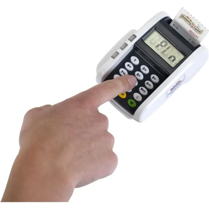 Terminal de paiement électronique avec carte bancaire et tickets de caisse - KLEIN - 9333-7