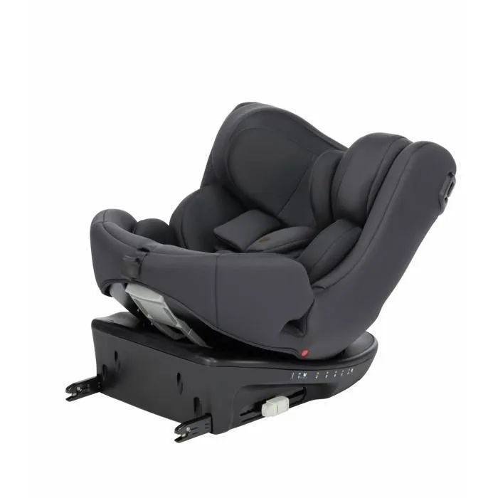 BEBECONFORT Athena 360 i-Size, Siège auto multi-âges pivotant , Isofix, 4 Inclinaisons, De 0 à 12 ans, 40-150 cm, Mineral Graphite-1