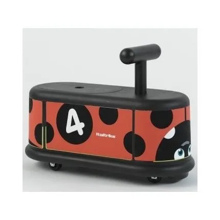 Porteur pour enfant - ITALTRIKE - Animaux Coccinelle - Mixte - Jusqu'à 25 kg - 4 roues-1