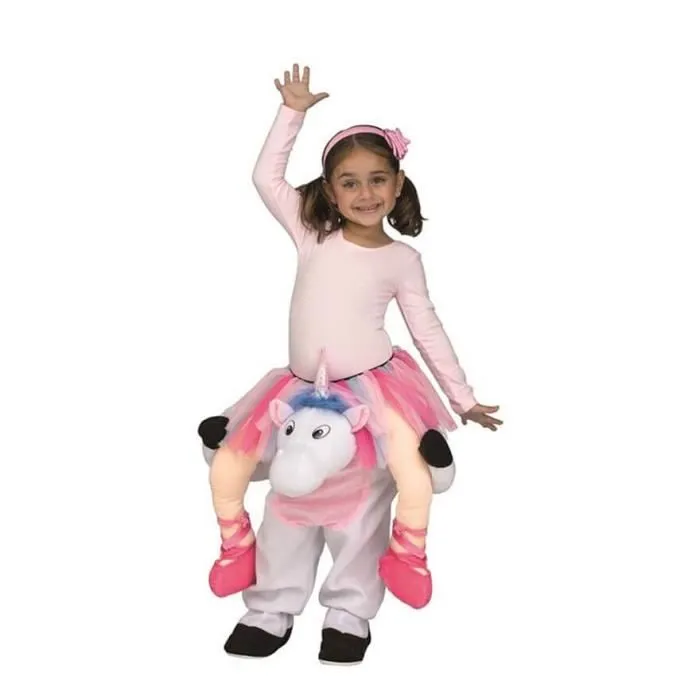 Déguisement Danseuse d'équitation Licorne pour fille - DisfraZZes - Rose - Polyester - Intérieur-0