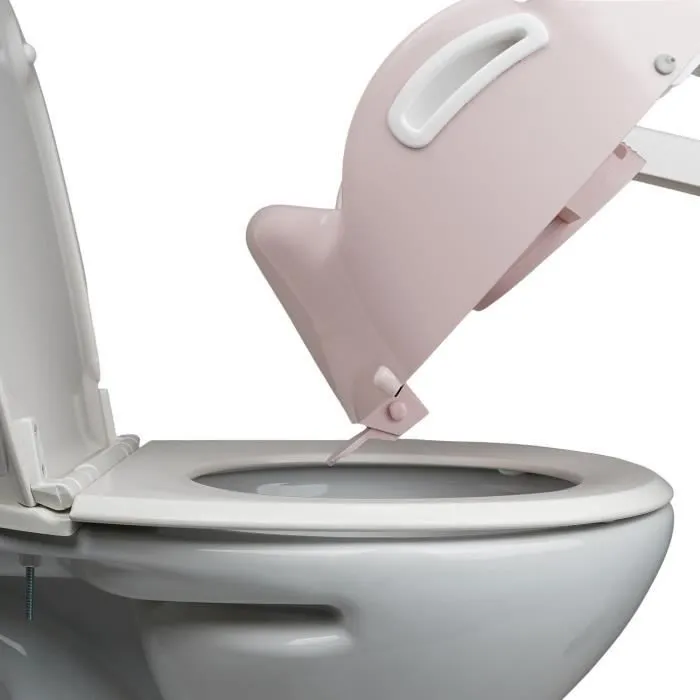 THERMOBABY Reducteur de wc kiddyloo® - Rose poudré-5