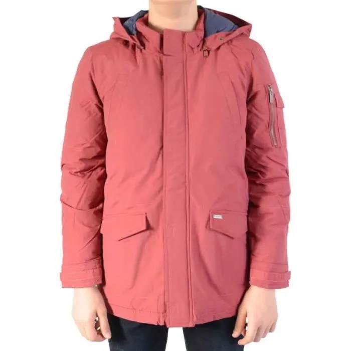 Doudoune Pepe Jeans Enfant Conrad PB400475 Ruby Wine-0