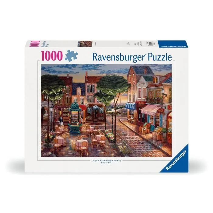 Puzzle 1000 pièces Paris en peinture, Adultes & enfants dès 14 ans, Puzzle de qualité supérieure, 12000521, Ravensburger-1