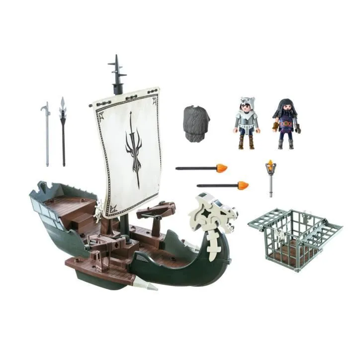 Figurines Personnages - 9244 Dragons Drago Vaisseau D'attaque-1
