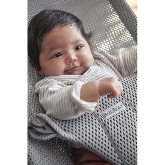 BABYBJÖRN Housse pour Transat, Mesh, Gris-1