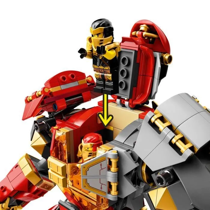 LEGO® NINJAGO® 71720 Le Robot de feu et de pierre-2