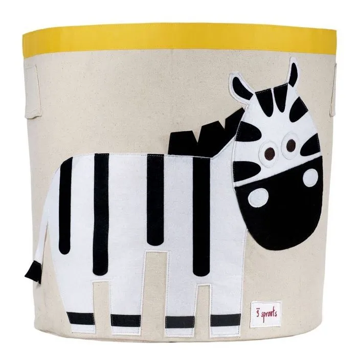 Sac à jouets Zebra - Tissu-3