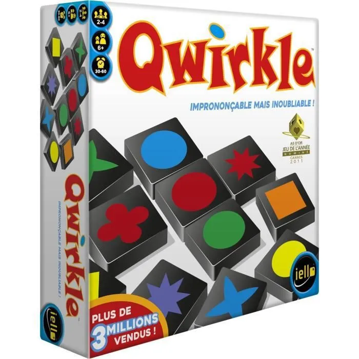 Iello - Qwirkle - Jeu de société familial - Dès 6 ans-0