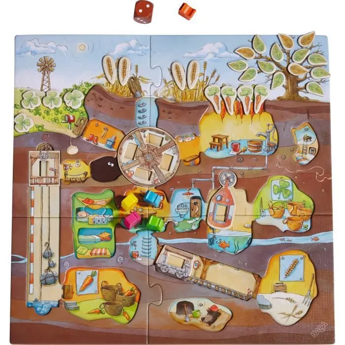 Jeu de société - HABA - 302388 Trotte - Pour enfants à partir de 4 ans - Multicolore-3