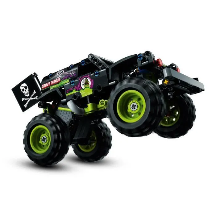LEGO® Technic 42118 Monster Jam Grave Digger, Jouet Truck, Buggy, Cascade Voiture, 7 Ans-1