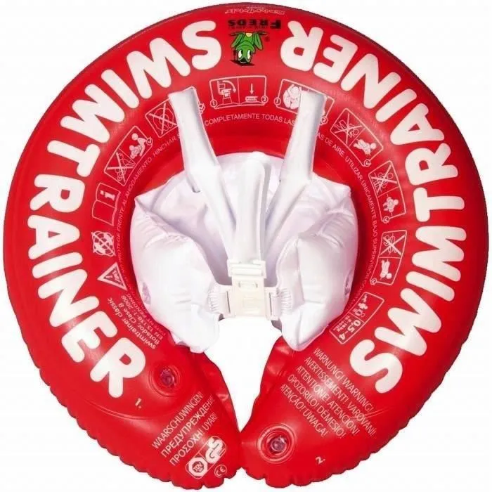 Bouée bébé Swimtrainer SWIMTRAINER - Rouge - 3 mois à 4 ans - Sécurité bébé