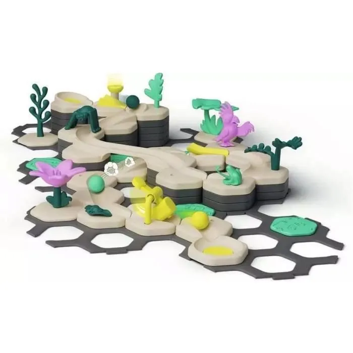 Gravitrax Junior - Starter Set My Jungle 97 pièces - Circuit de billes - Jeu de construction créatif - Ravensburger - Dès 3 ans-1