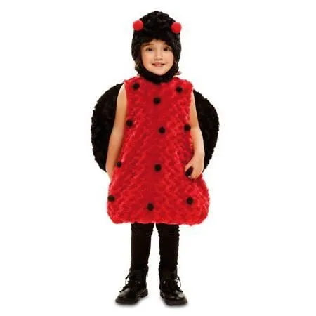 Déguisement Coccinelle Peluche bébé - MY OTHER ME FUN COMPANY, SL. - 12 mois - Fille - Noir - Molticolore-0