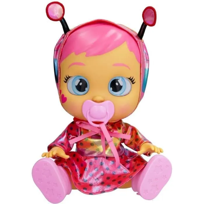 Poupon Cry Babies Stars - Lady - IMC TOYS - 911383 - 30cm - Etoiles LED - Fonctions de pleurs - Rose-5