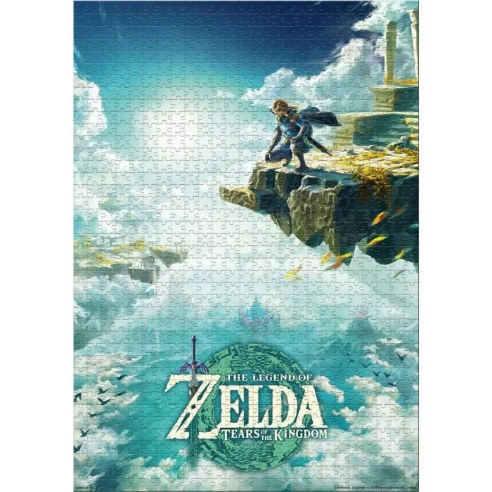 Puzzle The Legend of Zelda : Tears of the Kingdom 1000 pièces - WINNING MOVES-2