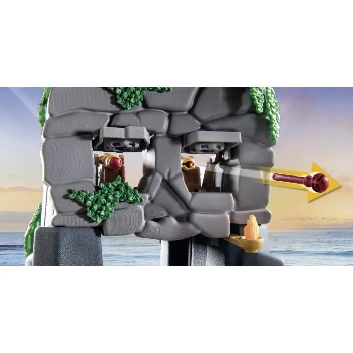 PLAYMOBIL 71531 Ile au trésor pirate et monstre marin - Les pirates-4