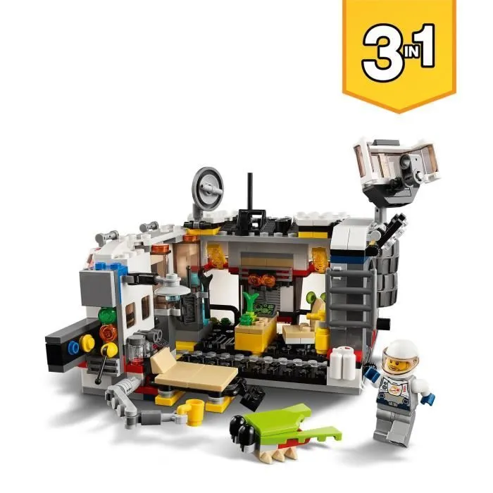 LEGO® Creator 31107 L’explorateur spatial, Jouet de Construction pour Enfants, Figurine Extraterrestre Robot Astronaute-2
