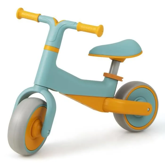 COSTWAY Draisienne Bébé 18-48 Mois avec Siège Réglable et Guidon, Vélo Draisienne sans Pédale pour Enfants avec Roues EVA Élargies-0
