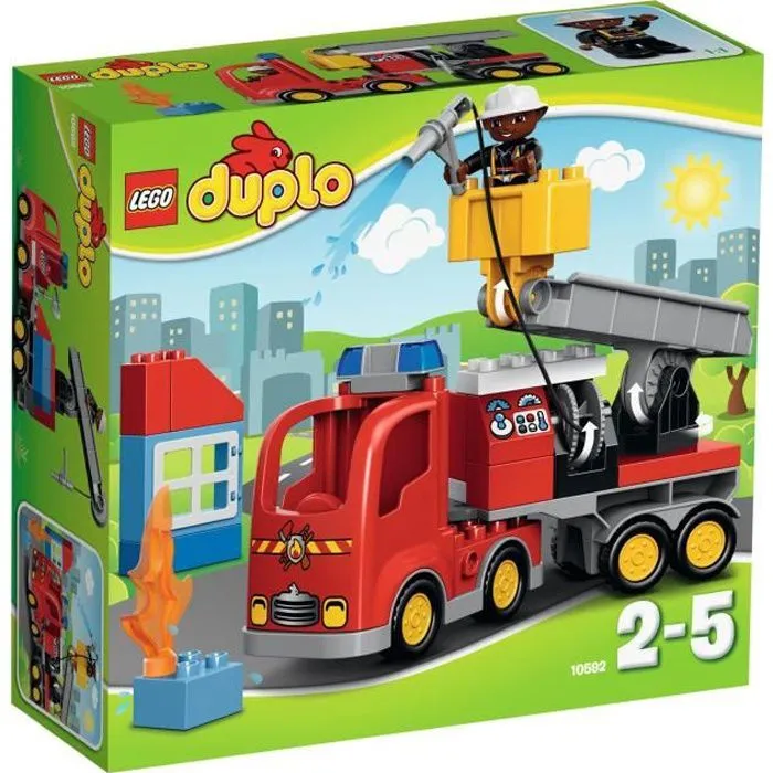LEGO® DUPLO Town ville 10592 Le Camion de Pompiers - Jeu de construction-0