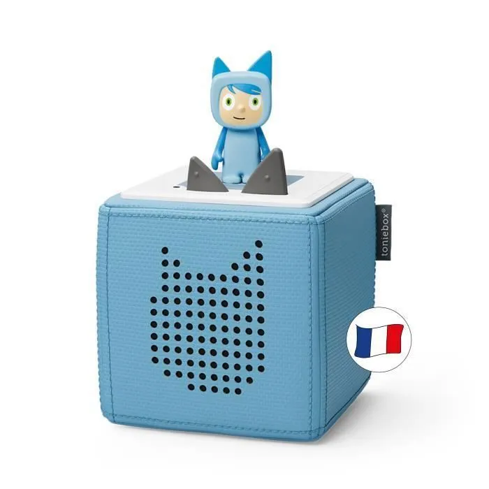 tonies® - Mon Premier Coffret Toniebox - Bleu Ciel - Conteuse d'histoires-0