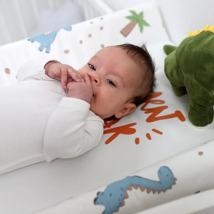 Matelas à Langer bébé lavable 70 x 47 cm - TOTSY BABY - Motif Dinosaure-3