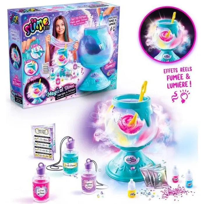 Fabrique à potions magiques - So Slime - Slime color change - Avec éclairage et fumée-0