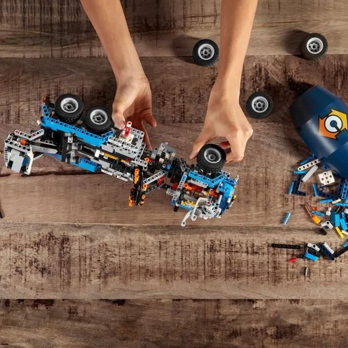 LEGO® Technic 42112 Le camion bétonnière, Kit de construction, Jouet Véhicule de Chantier pour Enfant de 10 ans et +-4