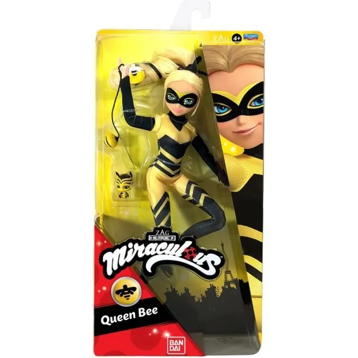 Miraculous Ladybug - Poupée mannequin 26 cm : Queen Bee - BANDAI-3