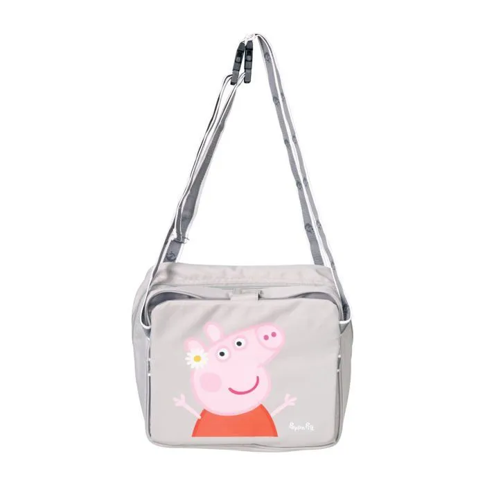 Rehausseur de Chaise pour Bébé de 6 à 36 Mois - ROBA Peppa Pig - avec Coussin Gonflable - Gris-3