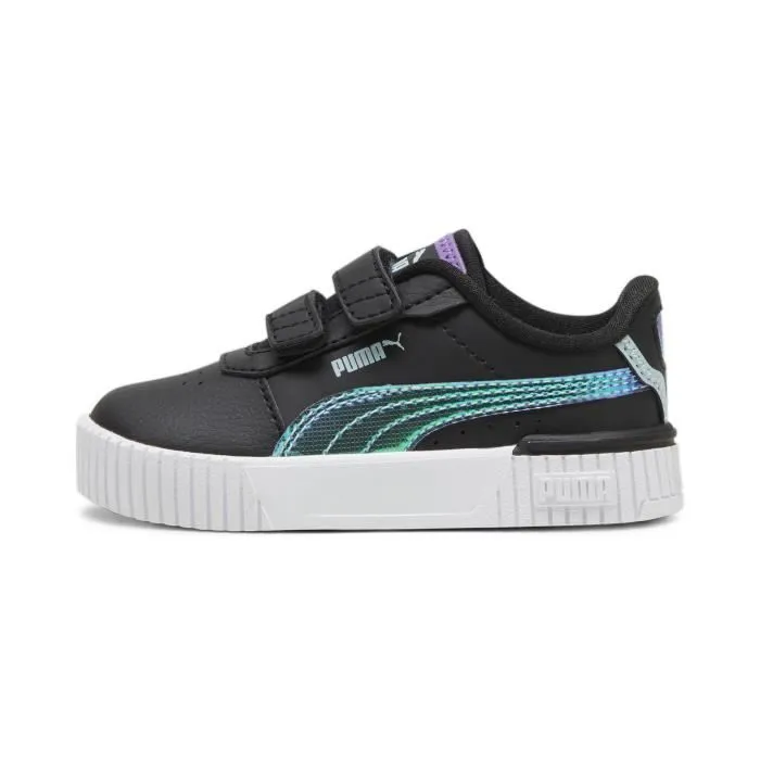 Baskets - Puma - Carina 2.0 - Noir - Bébé fille - Fermeture scratch-0