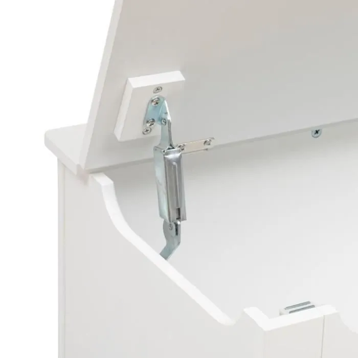 Coffre à Jouets "Couronne" 57cm Blanc-2