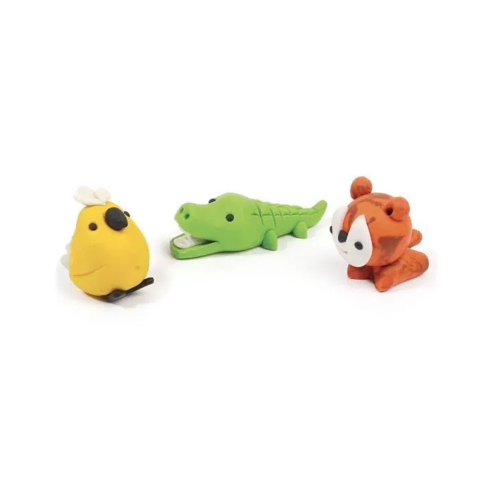 Coffret Patagom Crée tes gommes - Animaux sauvages - Graine Creative-0