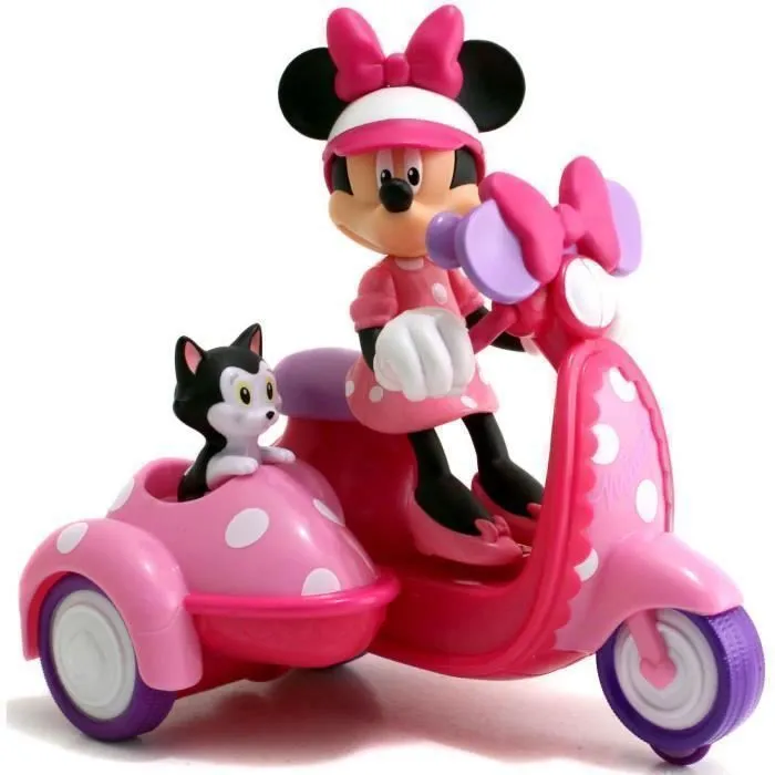 Jouet télécommandé - JADA TOYS - Scooter rose Disney Minnie Mouse - Mixte - Bébé - Piles-1