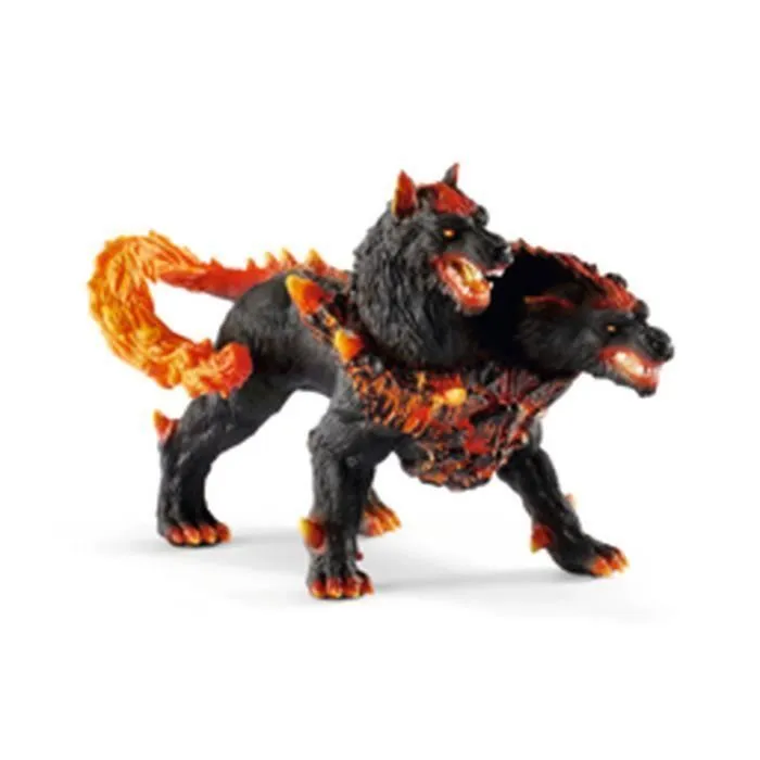 Figurine Cerbère de lave, Enfant, 7 ans et plus, SCHLEICH 42451 Eldrador Creator-3