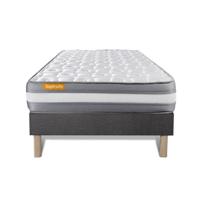 Matelas + sommier  90x190 Memo Plus Mémoire de forme 3 zones-1