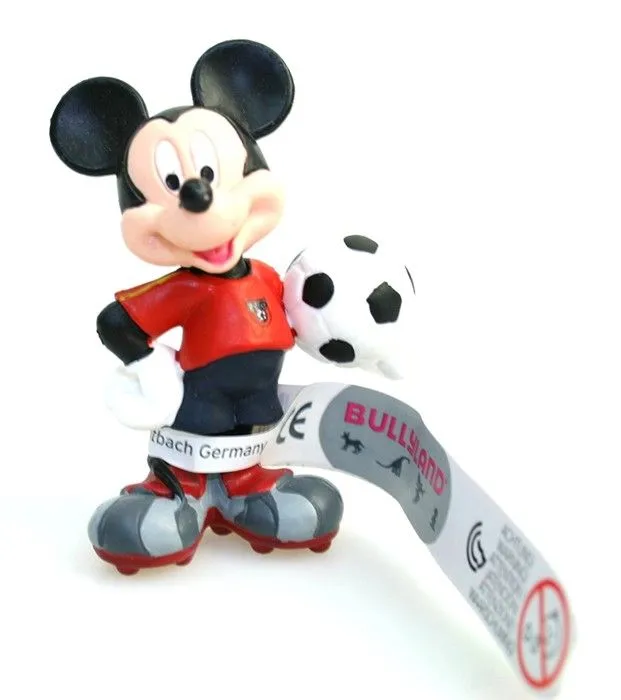 Bullyland - Figurine Mickey footballeur espagnol - BULLYWORLD-0