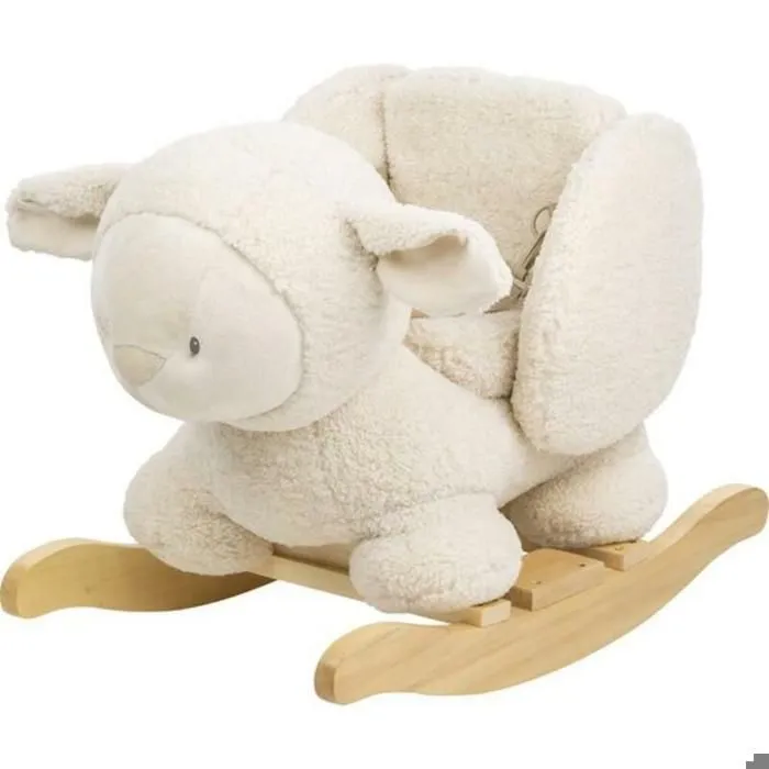 Nattou - Bascule Teddy le mouton écru-0