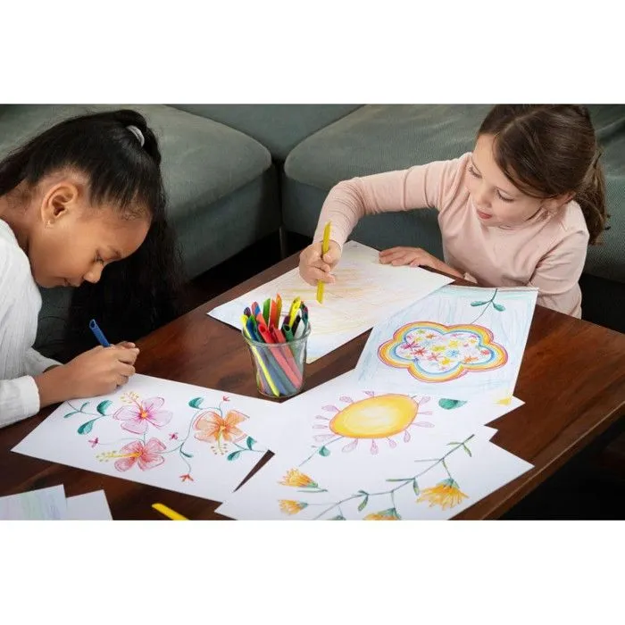 Maped - 24 Crayons de Couleur Color'Peps Infinity - Crayons Innovants 100% Mine, 100% Utilisable - Crayons à dessin Sans Taillage-3