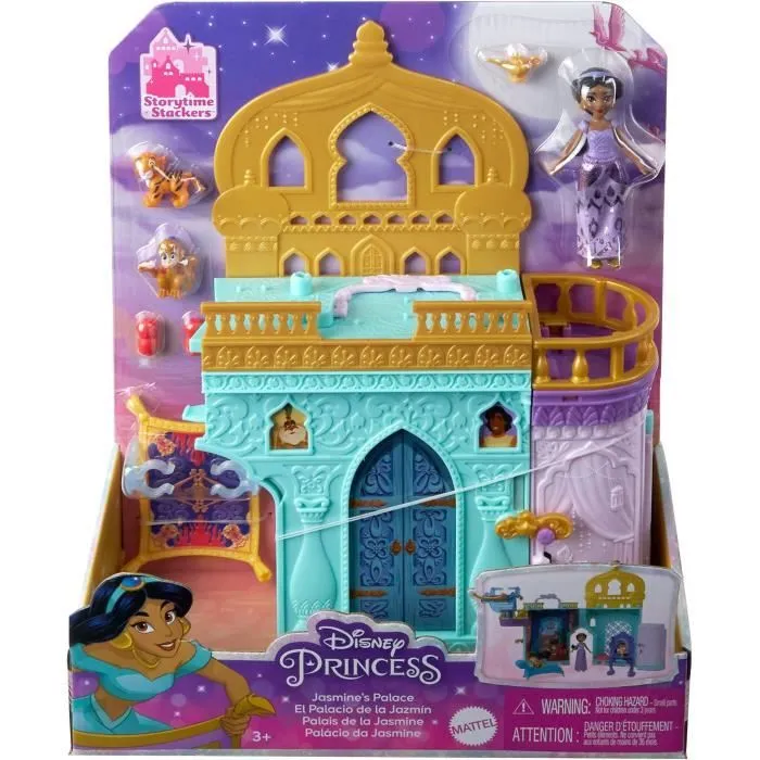 Princesses Disney-Le Château de Jasmine avec mini-poupée HLW93-5